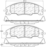 StopTech Performance Brake Pads - 309.13390