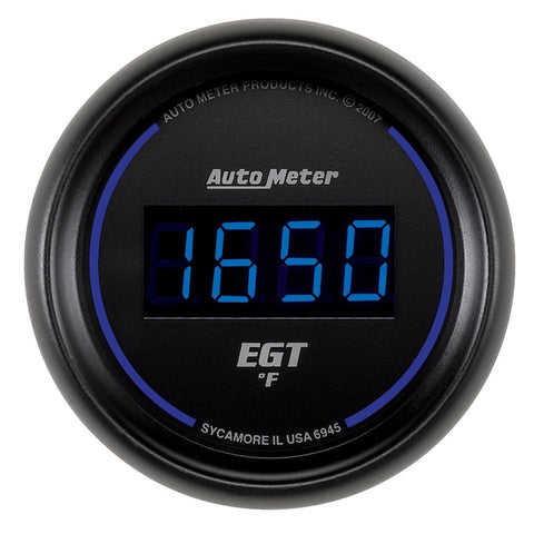 Autometer Cobalt Digital 52.4mm 0-2000 deg F Pyrometer - 6945