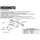 Mishimoto 2021+ Ford Bronco Plastic Bumper License Plate Relocation - MMLP-BR-21S