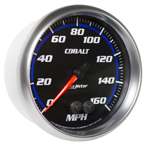 Autometer Cobalt 5in 0-140MPH In-Dash Electronic GPS Programmable Speedometer - 6281