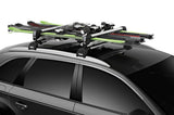 Thule SnowPack Extender Slide-out Ski/Snowboard Rack (Up to 6 Pair Skis/4 Snowboards) - Black/Silver - 7325