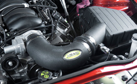 Airaid 2010-2014 Chevy Camaro SS 6.2L V8 F/I Airaid Jr Intake Kit - Oiled / Red Media - 250-714