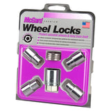 McGard Wheel Lock Nut Set - 4pk. (Reg. Shank Seat) M12X1.5 / 13/16 Hex / 1.38in. Length - Chrome - 21156
