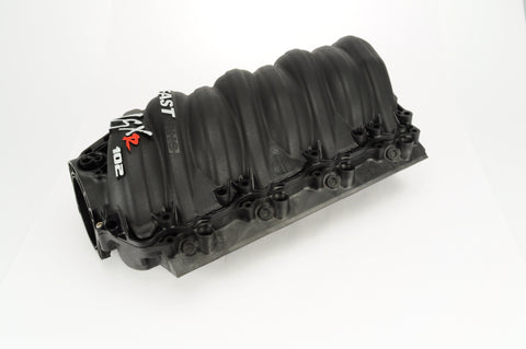 FAST LSXR Manifold 102MM Rect Port - Black - 146102B