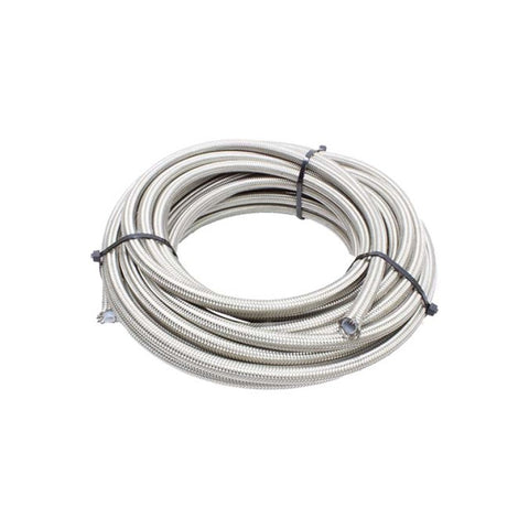 Snow 8AN Braided Stainless PTFE Hose - 30ft - SNF-60830