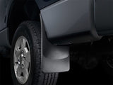 WeatherTech 17+ Ford F-250/350/450/550 (W/O Flares/Lip Molding) No Drill Mudflaps - Black - 120065