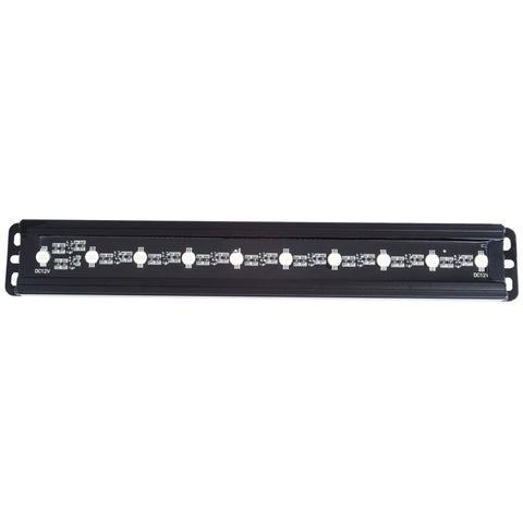 ANZO Universal 12in Slimline LED Light Bar (Green) - 861151