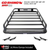 Go Rhino Universal 65in SRM 600 Basket Style Rack - Textured black - 5936065T