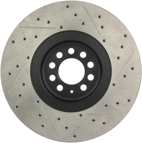 StopTech Slotted & Drilled Sport Brake Rotor - 127.33093R