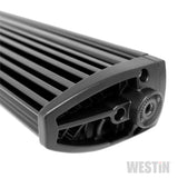 Westin Xtreme LED Light Bar Low Profile Single Row 20 inch Flood w/5W Cree - Black - 09-12270-20F