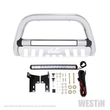 Westin 2005-2015 Toyota Tacoma Ultimate LED Bull Bar - Chrome - 32-1600L