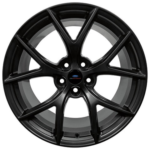 Ford Racing 15-19 Mustang GT HP 19x9.5 Front Matte Black Wheel - M-1007-DC1995MB