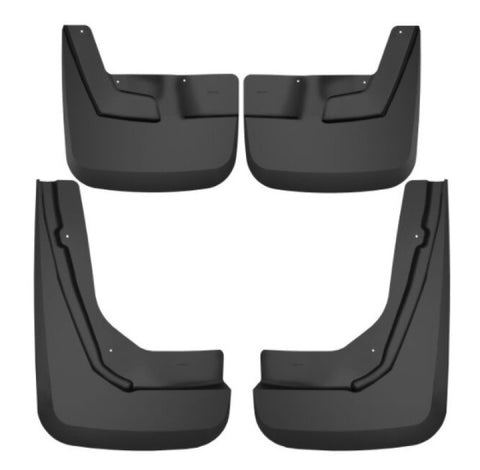 Husky Liners 21-23 Suburban/Tahoe/Yukon XL w/o Power Running Boards Front/Rear Mud Guards - BLK - 58246