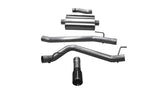 Corsa 2020 Jeep Gladiator JT 3.6L, Single Side Exit Cat-Back Exhaust System w/ Single 4in Black Tip - 21060BLK