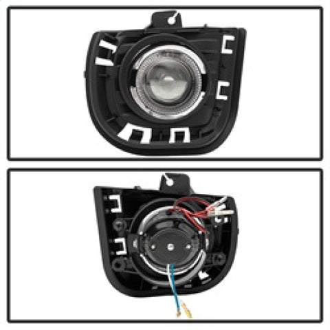 Spyder Scion TC 2014-2016 Halo Projector Fog Lights w/Switch - Clear FL-P-STC2014-HL - 5082701