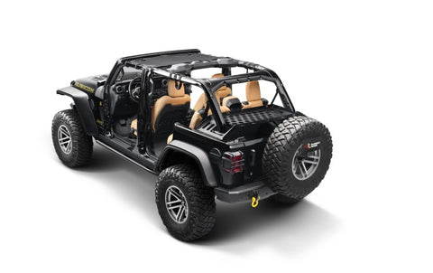 Rugged Ridge 07-21 Wrangler JK/JL 4-Door Interior Storage Rack - 13551.41