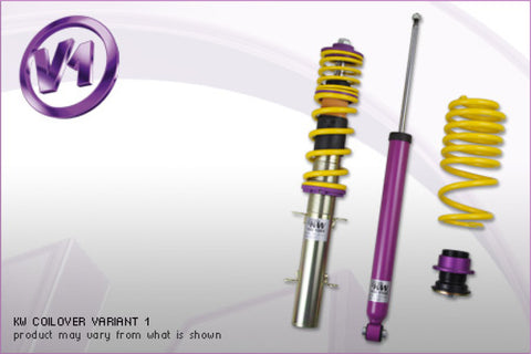 KW Coilover Kit V1 Audi A4 S4 (8K/B8) w/o electronic dampening controlSedan FWD + Quattro - 10210075
