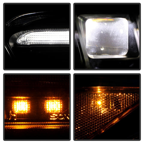 Spyder 16-20 Toyota Tacoma LED Model Only High-Power LED Headlights - Black PRO-YD-TT16LEDAP-BK - 5088390