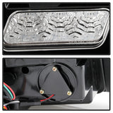 Spyder 10-12 Ford Mustang Red Light Bar LED Sequential Tail Lights - Blk ALT-YD-FM10-RBLED-BK - 5085092