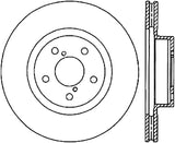 StopTech Power Slot 09-10 Subaru Impreza CRYO Front Left Slotted Rotor - 126.47021CSL