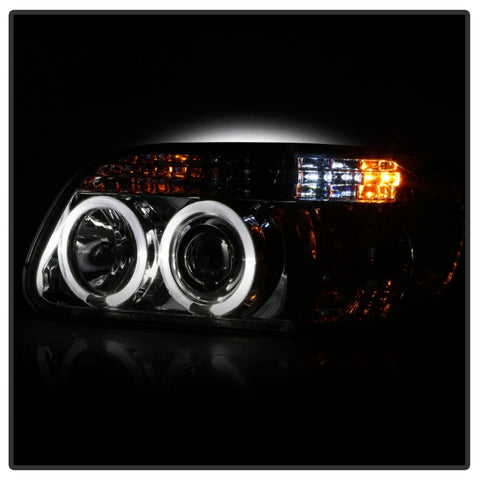 Spyder Ford Explorer 95-01 1PC Projector Headlights LED Halo Chrm PRO-YD-FEXP95-HL-1PC-C - 5010148