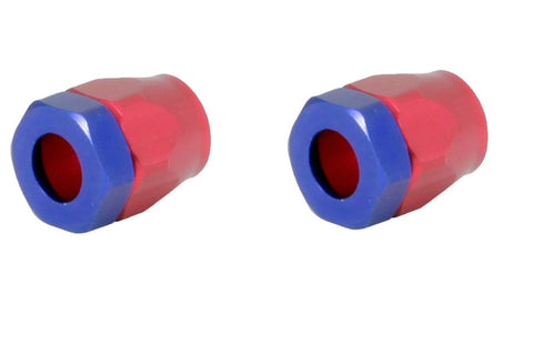 Spectre Magna-Clamp Hose Clamps 7/32in. (2 Pack) - Red/Blue - 1260