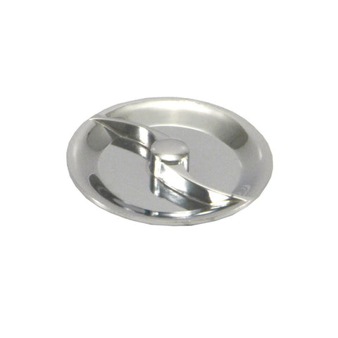 Spectre Air Cleaner Nut Low Profile (Fits 1/4in.-20 Threading) - Chrome - 4208