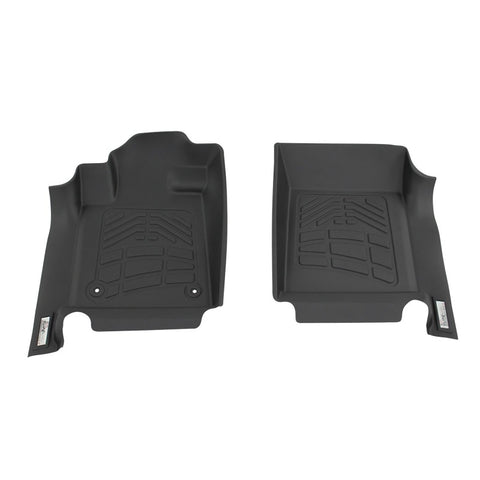 Westin 2002-2008 Dodge Ram Reg/Quad/Crew Cab 4WD Wade Sure-Fit Floor Liners Front - Black - 72-110027