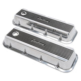 Edelbrock Valve Cover Elite II Chevrolet 1965 and Later 396-502 Big Block V8 Polished - 4275