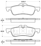 StopTech Street Touring 02-06 Mini Rear Brake Pads - 308.10600