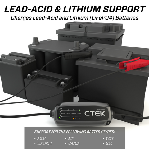 CTEK Battery Charger - CT5 Powersport - 2.3A - 40-339