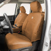 Covercraft 02-10 Ford F250 Carhartt PrecisionFit Custom Front Row Seat Covers - Brown - GTF58CABN