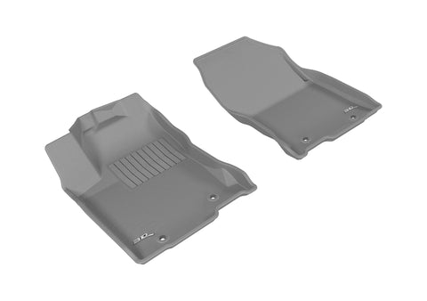 3D MAXpider 2015-2020 Lexus NX/NX Hybrid Kagu 1st Row Floormat - Gray - L1LX05111501