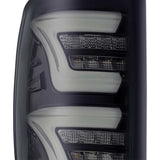 AlphaRex 09-14 Ford F-150 (Excl Flareside Truck Bed Models) PRO-Series LED Tail Lights Jet Black - 650010