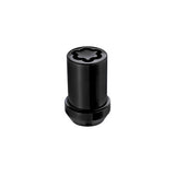 McGard Wheel Lock Nut Set - 4pk. (Tuner / Cone Seat) M12X1.5 / 13/16 Hex / 1.24in. Length - Black - 25357