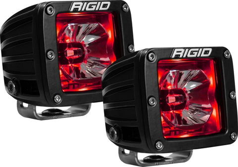 Rigid Industries Radiance Pod Red Backlight - Pair - 20202