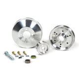 BBK 96-01 Mustang 4.6 GT Cobra Underdrive Pulley Kit - Lightweight CNC Billet Aluminum (3pc) - 1555