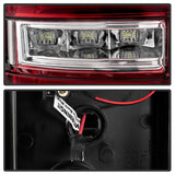 Spyder 16-17 Toyota Tacoma LED Tail Lights - Red Clear (ALT-YD-TT16-LED-RC) - 5085757