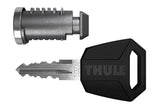 Thule One-Key System 8-Pack (Includes 8 Locks/1 Key) - Silver - 450800