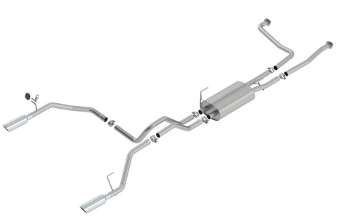 Borla 16-19 Nissan Titan 5.6L V8 2WD/4WD S-Type Catback Exhaust - 140796