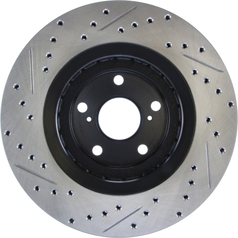 StopTech Sport Drilled & Slotted Rotor - Front Left - 127.44158L