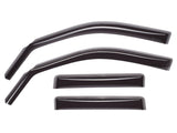 WeatherTech 2016+ Kia Optima Front and Rear Side Window Deflectors - Dark Smoke - 82830