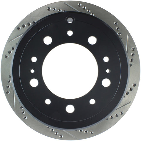 StopTech Slotted & Drilled Sport Brake Rotor - 127.44087L