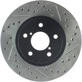 StopTech Slotted & Drilled Sport Brake Rotor - 127.47012L