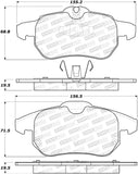 StopTech Street Brake Pads - 308.09721