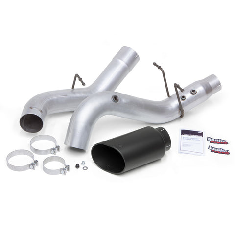 Banks Power 17-19 Chevy Duramax L5P 2500/3500 Monster Exhaust System w/ Black Tip - 48996-B