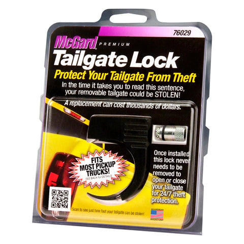 McGard Tailgate Lock - Universal Fit (Includes 1 Lock / 1 Key) - 76029