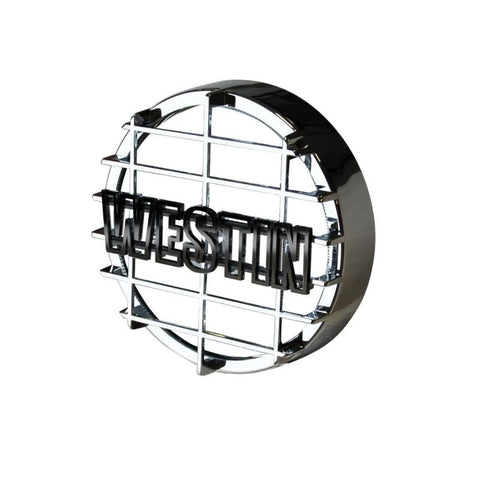 Westin Premier 6 in Quartz-Halogen Off-Road Light Cover (Chrome Grid Only) - Chrome - 09-0500C