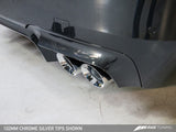 AWE Tuning BMW F10 M5 Touring Edition Axle-Back Exhaust Chrome Silver Tips - 3015-42062