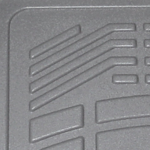 Westin 12-15 Toyota Tacoma Reg/Access/Dbl Cab (double hook) Wade Sure-Fit Floor Liners Front - Gray - 72-120053